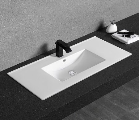 Раковина CeramaLux YJ803-80 врезная 