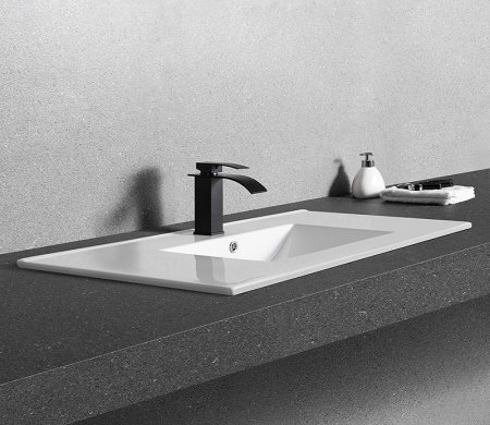 Раковина CeramaLux YJ803-80 врезная 