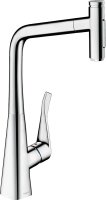 Смеситель для кухонной мойки Hansgrohe Metris Select M71 73816000