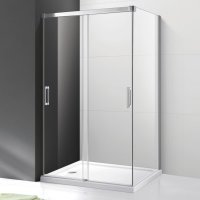 Душевой уголок Cezares Tandem Soft AH-2-120/90-C-Cr-IV стекло прозрачное
