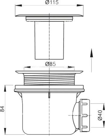 Поддон для душа RGW Stone Tray ST-0120W 100х120 