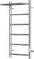 Электрический полотенцесушитель Point Афина PN04848P П5 400x800 с полкой, диммер справа Хром 