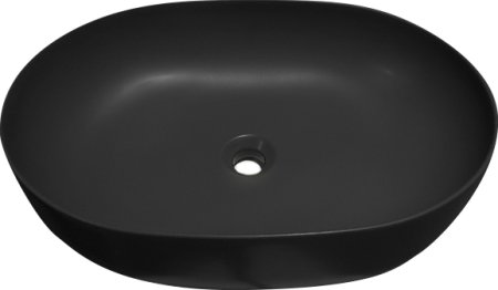 Раковина Kerasan Nolita 60х40 см, черная матовая 