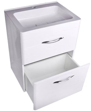 Тумба под раковину Style Line Каре 80 СС-00002267 Люкс Plus Белый 