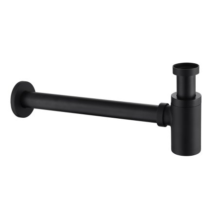 Сифон для раковины ABBER AF0030B черный матовый 