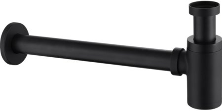 Сифон для раковины ABBER AF0030B черный матовый 