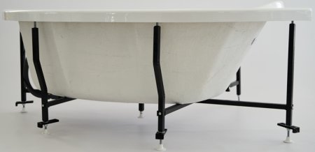 Акриловая ванна Radomir Vannesa Massage Алари 168х120, с гидромассажем, каркасом и экраном, классик 