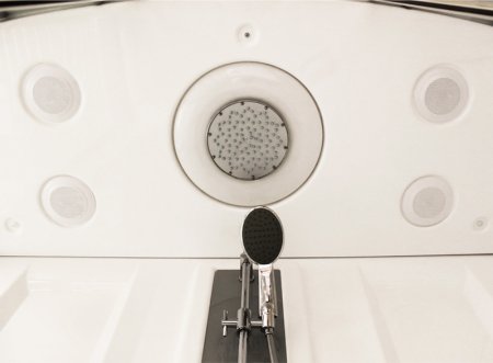 Душевой бокс Radomir Элис 1 левый, стекло прозрачное 