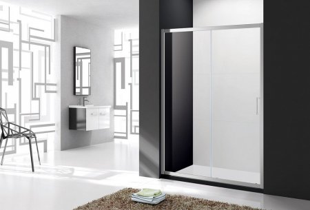 Душевая дверь в нишу Cezares Molveno BF 1 110 C Cr IV 