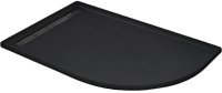 Душевой поддон из искусственного камня WeltWasser WW TRR 12080 STONE-BL L 120x80 10000004387 Черный