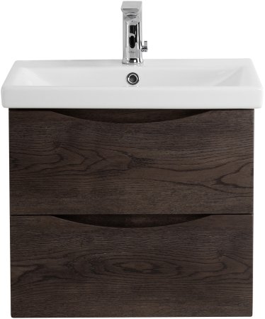 Тумба с раковиной BelBagno MARINO-CER-600-2C-SO-RNG-P Rovere Nature Grigio 