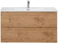 Тумба с раковиной BelBagno ETNA-900-2C-SO-RN-P Rovere Nature