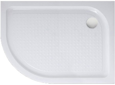 Акриловый поддон для душа BelBagno Tray 100x80 R TRAY-BB-RH-100/80-550-15-W-R Белый 