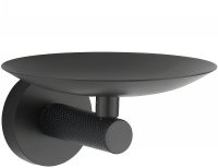 Мыльница Boheme Uno 10973-B Черная матовая