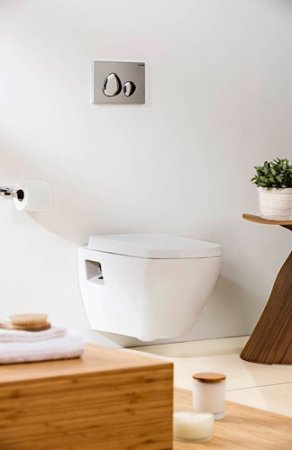 Кнопка смыва Creavit Spa GP7004.00 хром глянцевый 