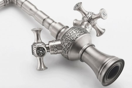 Смеситель Zorg Antic A 7004K-SL для кухонной мойки 