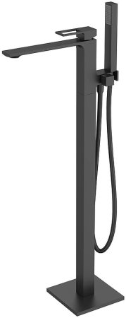 Смеситель для ванны BelBagno Luce LUC-FMT-NERO Черный матовый 