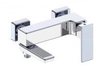 Смеситель для ванны Grocenberg GB8008WC, белый хром