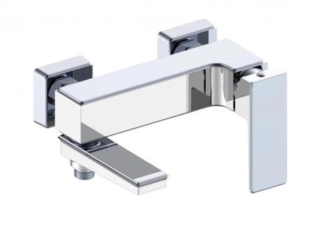 Смеситель для ванны Grocenberg GB8008WC, белый хром 