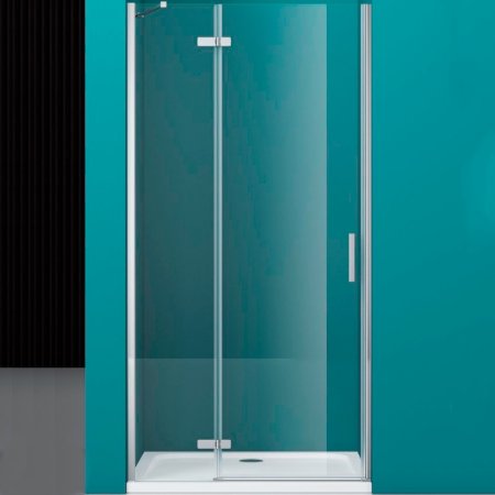 Душевая дверь BelBagno Kraft 90 KRAFT-B-12-60/30-C-Cr-L профиль Хром стекло прозрачное 