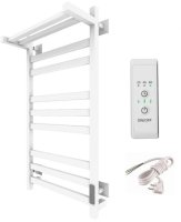 Полотенцесушитель электрический с полочкой (лесенка) Тругор Пэк сп 21 кв П 80х50 см, белый