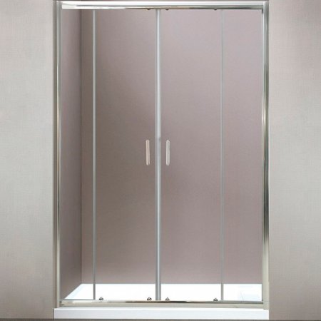 Душевая дверь BelBagno Uno 180 UNO-195-BF-2-180-C-Cr профиль Хром стекло прозрачное 
