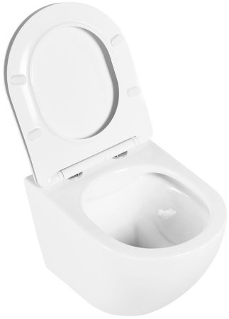 Унитаз BelBagno Uno BB3105CHR/SC подвесной с сиденьем Микролифт 