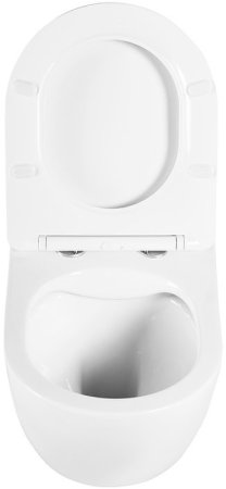 Унитаз BelBagno Uno BB3105CHR/SC подвесной с сиденьем Микролифт 