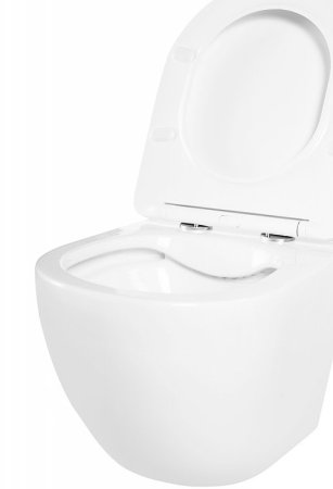 Унитаз BelBagno Uno BB3105CHR/SC подвесной с сиденьем Микролифт 