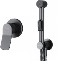 Гигиенический душ со смесителем AM.PM X-Joy F40H85A22 Черный