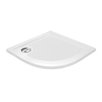 Поддон для душа WasserKRAFT Salm 27T 27T01 90х90 четверть круга