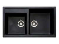 Мойка для кухни каменная Longran Classic CLS 86x50 Оникс