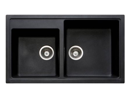 Мойка для кухни каменная Longran Classic CLS 86x50 Оникс 