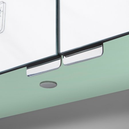 Зеркальный шкаф AM.PM Sensation 100 M30MCX1001GG с подсветкой Мятный 