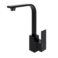 Смеситель WasserKRAFT Abens 2007 для кухонной мойки, черный