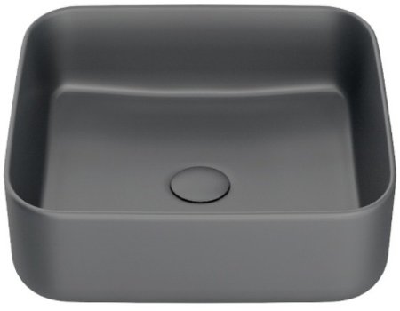 Раковина-чаша Iddis Bridge 39 BRIGM04i27 Серая матовая 