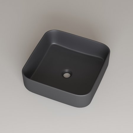 Раковина-чаша Iddis Bridge 39 BRIGM04i27 Серая матовая 