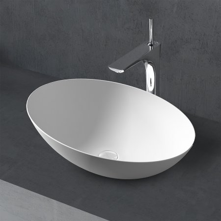 Раковина-чаша Abber Stein 50 AS2609 Белая матовая 