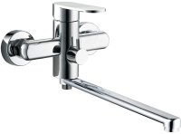 Смеситель для ванны G-Lauf NOB7-A128 универсальный Хром