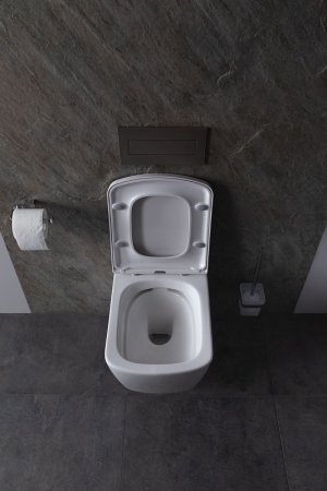 Унитаз Allen Brau Liberty 4.33004.20 подвесной Белый без сиденья 