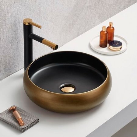 Раковина-чаша Comforty 41.5 78651 00-00012231 Бронза Черная 