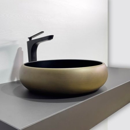 Раковина-чаша Comforty 41.5 78651 00-00012231 Бронза Черная 