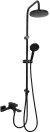 Душевая система Orange Lutz M04-932b Черная 
