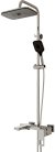 Душевая система MIXLINE ML2409 излив лейка 3 позиции + лейка Тропический душ" хром (553214)" 