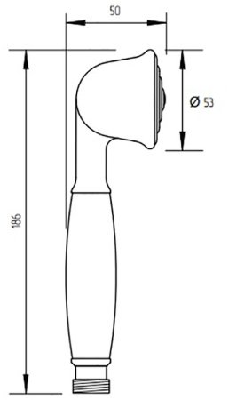 Ручной душ Migliore Ricambi 30882 Золото 