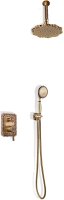 Душевая система Bronze de Luxe Windsor 10138/1F Бронза