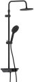 Душевая система Damixa Apollo 947730300 Черная матовая 