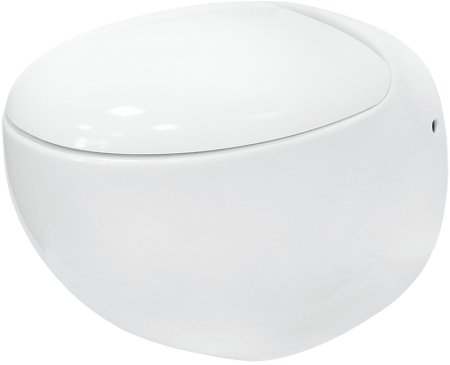 Унитаз Sanita Luxe Ringo RNGSLWH0104 подвесной с сиденьем Микролифт 