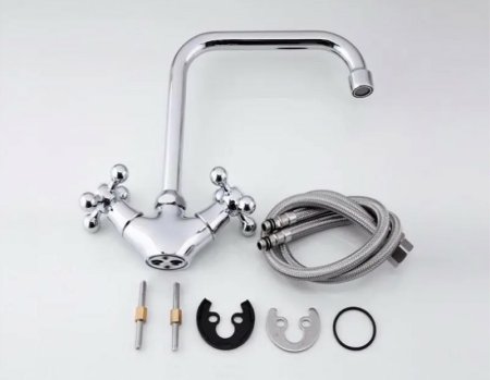 Смеситель для кухни Frap H19 F4019 Хром 
