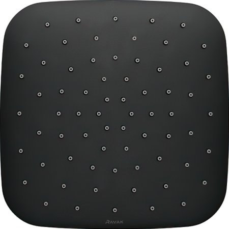 Верхний душ Ravak X07P570 Черный матовый 